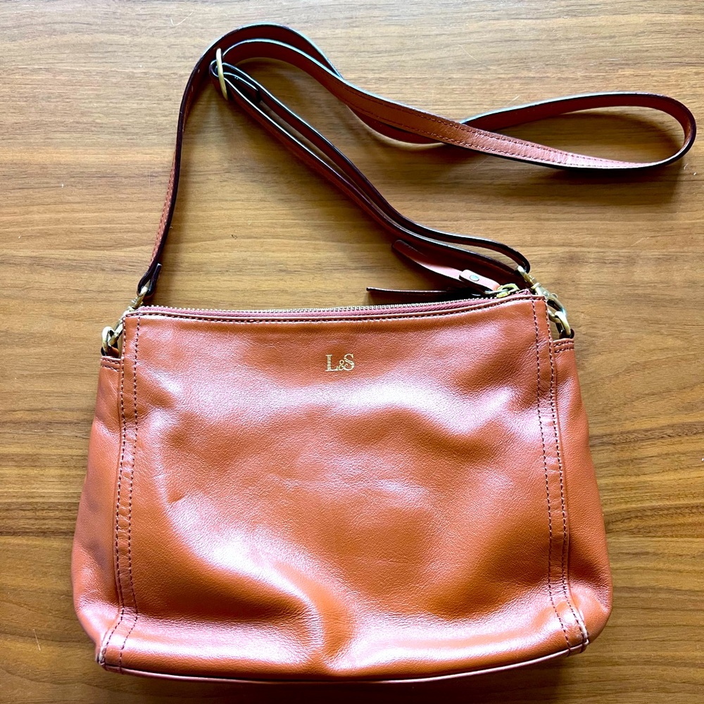 Lo & Sons The Pearl Handbag - caramel